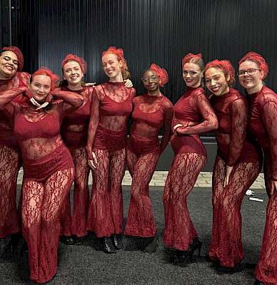 High Heels dansgroep van Huzlers Collective Europees kampioen!