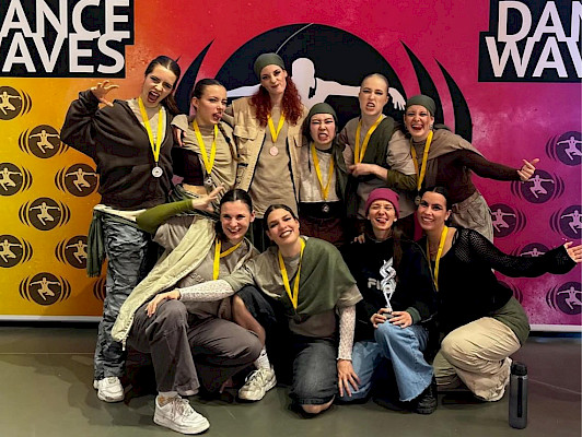 High Heels dansgroep van Huzlers Collective Europees kampioen!